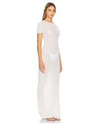 maggie macdonald millie sheer maxi dress in white X Maggie Macdonald Millie Sheer Maxi by Revolve
