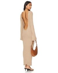 SNDY'S - Baha Long Sleeve Maxi Dress - Lyst
