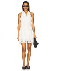 Alice + Olivia - Vestido Lucy En Color Blanco Talla En - Lyst