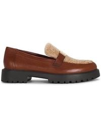 Tory Burch - Leelee Shearling Lug Loafer - Lyst
