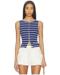 Free People - Tilly Striped Vest - Lyst
