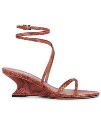 Paris Texas - Nina Lace Up Sandal 50 - Lyst