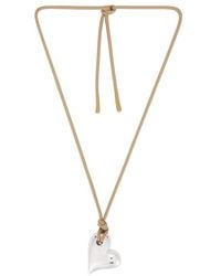 Jenny Bird - Art Heart On A String Necklace - Lyst