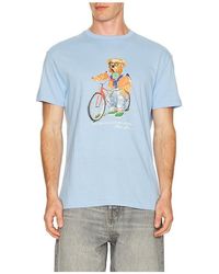 Polo Ralph Lauren - Short Sleeve Jersey Knit Novelty Summer Bear Tee - Lyst