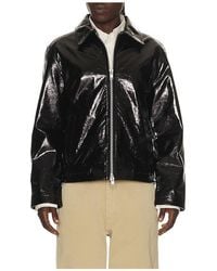 sunflower - Short Leather Jacket - Lyst