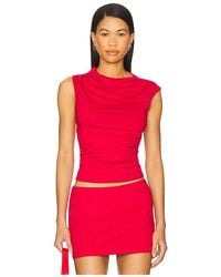 Nia - Marge Top En Color Rojo Talla (También En M, S, Xl, Xs) - Lyst