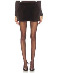 Susanna Chow - Sydney Faux Fur Skirt - Lyst