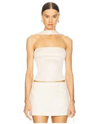 L'academie - 'Academie 'Academie By Marianna Limah Top En Color Ivory Talla En - Lyst