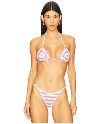 CAPITTANA - Cuba Bikini Top - Lyst