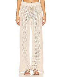 Onia - Crochet Wide Leg Pant - Lyst