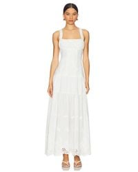 WeWoreWhat - Peplum Midi Dress - Lyst