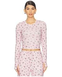 WellBeing + BeingWell - Sloane Top En Color Rosado Talla (También En M, S, Xl, Xs, Xxs) - Lyst