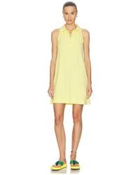 Hunza G - Vestido Towelling En Color Amarillo Talla (También En S, M, Xl) - Lyst