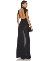 Lovers + Friends - Vestido Largo Dorothy En Color Negro Talla (También En M, S, Xl, Xs, Xxs) - Lyst