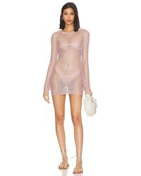 h:ours - Emma Sequin Mini Dress - Lyst