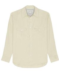 AFTER PRAY - Camisa De Pana Lunar En Color Crema Talla (También En S) - Lyst