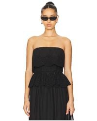 Posse - Beryl Strapless Top - Lyst
