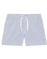 Polo Ralph Lauren - Cotton Poly Blend Traveler Swim Trunk - Lyst