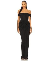 Misha - The Polaris Cupro Dress - Lyst