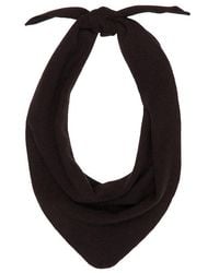Lisa Yang - Pañuelo Florianne En Color Marrón Talla - Lyst