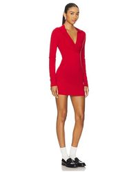 Frankie's Bikinis X Bella Hadid Libra Knit Mini Dress in White | Lyst