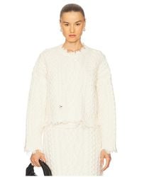 Jonathan Simkhai - Kurzer Pullover Fleix - Lyst