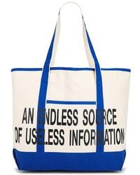 Pleasures - Bolso Tote En Color Azul Talla - Lyst