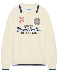 Market - Pure Collared Sweater - Lyst