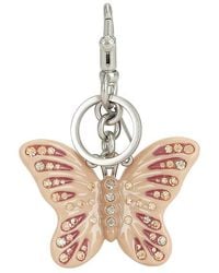 COACH - Taschenanhänger Small Butterfly - Lyst