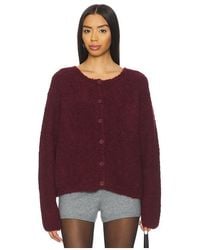American Vintage - Cárdigan Zolly En Color Burgundy Talla (También En Xs/S) - Lyst