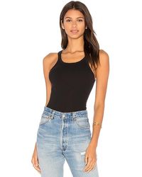RE/DONE - Geriffeltes Tank-Top - Lyst