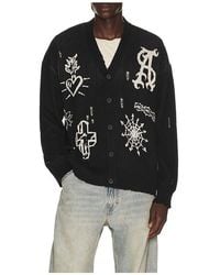 AllSaints - Staged Cardigan - Lyst