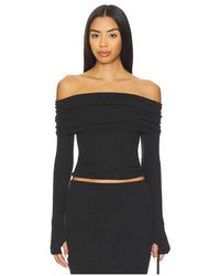Enza Costa - Off Shoulder Top - Lyst