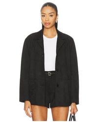 Elodie the Label - Elodie Hayes Vegan Suede Jacket - Lyst