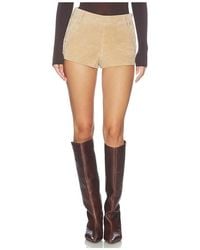 Blank NYC - Suede Shorts - Lyst