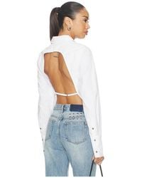 Ksubi - Dare Open Back Shirt - Lyst