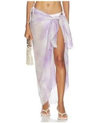Rag & Bone - Tie Dye Scarf - Lyst