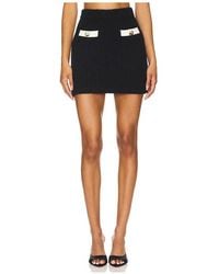 Self-Portrait - Cashmere Blend Knit Skirt - Lyst
