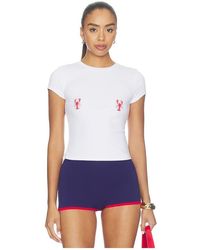 superdown - Trysta Baby Tee - Lyst