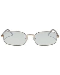 DIFF - X Rachael Kirkconnell Metal Rectangle Sunglasses - Lyst