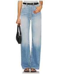 GRLFRND - Brooklyn High Rise Straight Jeans - Lyst