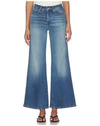GOOD AMERICAN - Soft Tech High Palazzo Ankle Jeans - Lyst