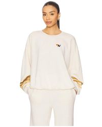 Aviator Nation - Rugby Stitch 2 Crew Relaxed Sweatshirt - Lyst