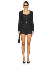 Amanda Uprichard - Long Sleeve Kya Romper - Lyst