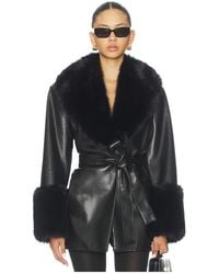 Lamarque - Rosabella Faux Fur Blazer - Lyst