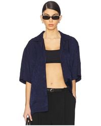 WAO - Crinkled Short Sleeve Shirt - Lyst