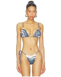SIR. - Lilou String Triangle Bikini Top - Lyst