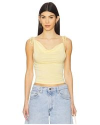 MORE TO COME - Banks Drape Top - Lyst