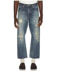 Beams Plus - 5 Pocket Classic Denim Repair - Lyst