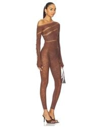 Poster Girl - Jumpsuit Ivy Long Rhinestone - Lyst